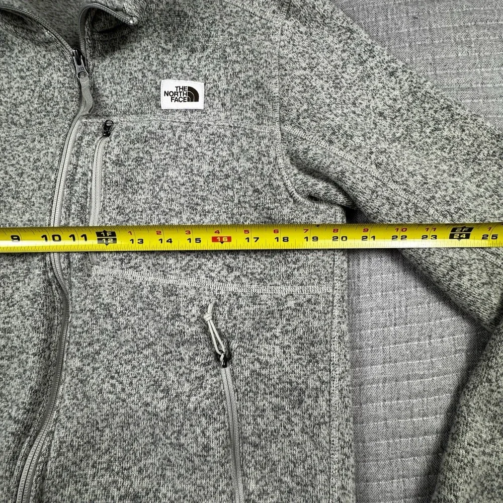 Northface Gordon Lyons Full-Zip Jacket Men M Cream Fleece‎ Hiking Gorpcore